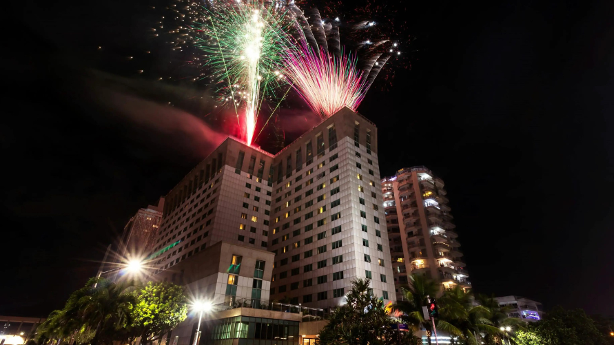 Festa de Ano Novo em Hotéis da Barra da Tijuca